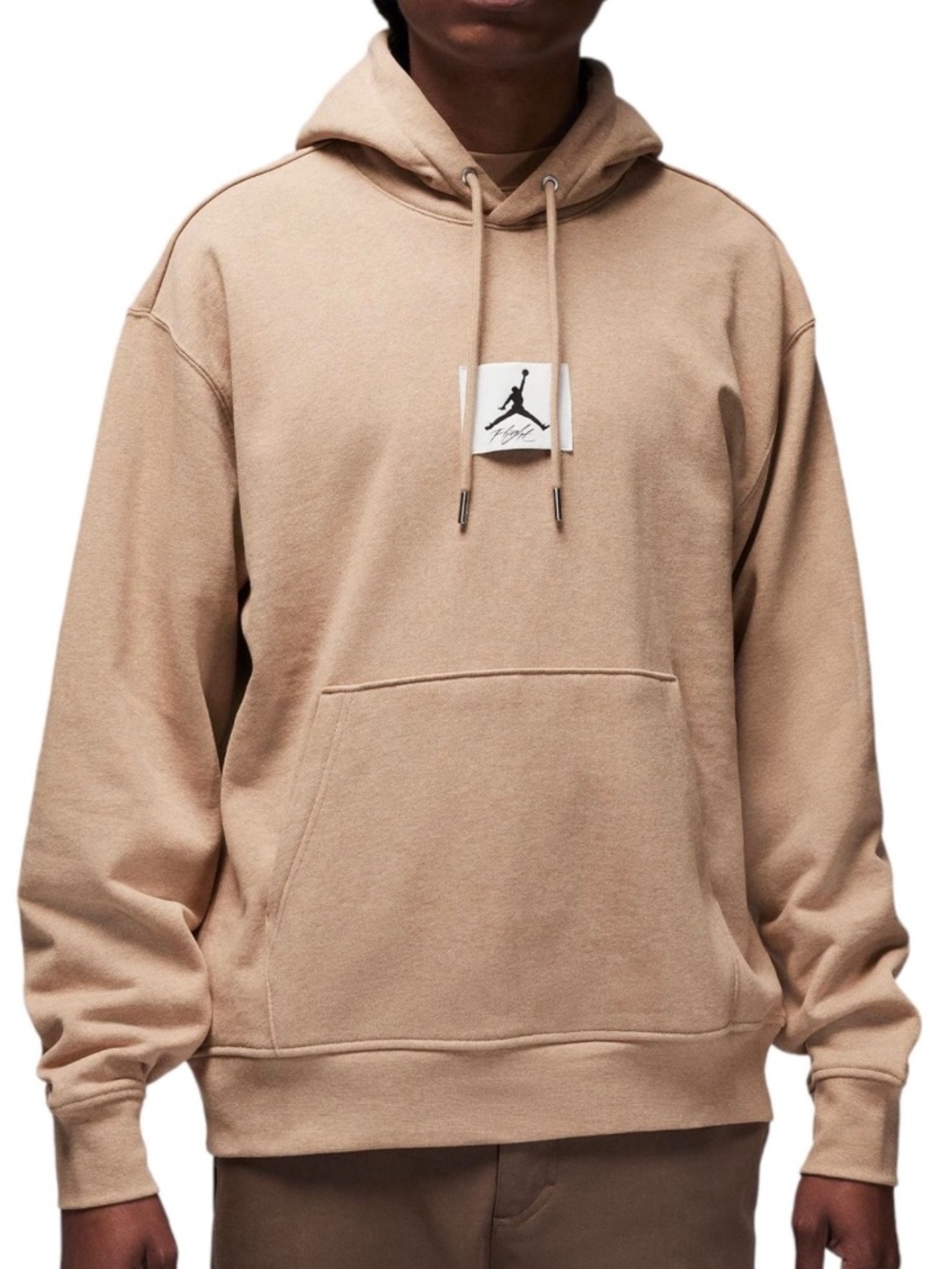Jordan Flight Fleece Pullover Hoodie Tan